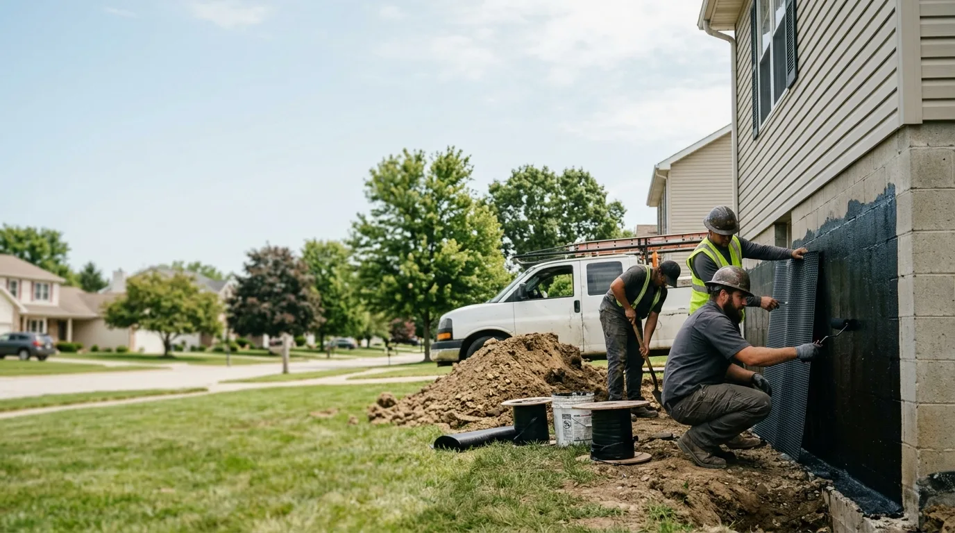 Basement Waterproofing in Williamsfield, IL near me